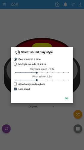 Oof Button For Roblox Apk 72 Download For Android - roblox alarm clock sound