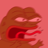 REEEEEE! Pepe Button ikon