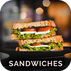 Sandwich Recipes with photo for FREE icône