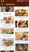 Sandwich Recipes with photo for FREE Affiche