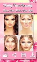 Face Beauty Guide: Face, Hair, Eyes, Lips capture d'écran 1