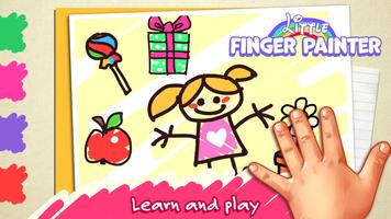 Finger paint: Baby coloring اسکرین شاٹ 3