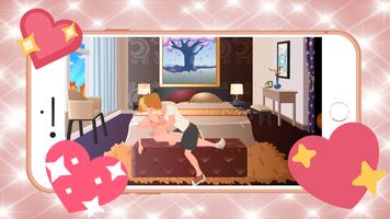 Sweety Kiss: Bedroom Kissing 스크린샷 1