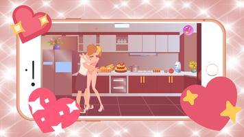 Sweety Kiss: Bedroom Kissing স্ক্রিনশট 1