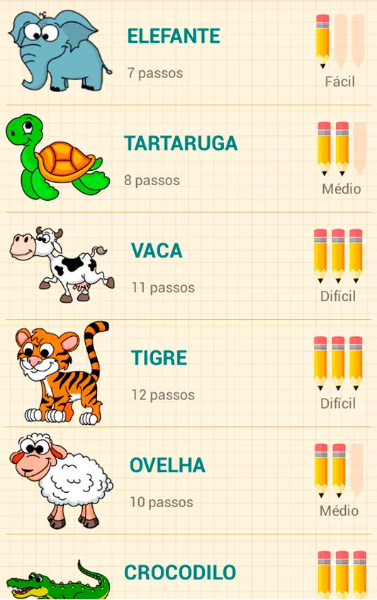 Download do APK de Como desenhar animais de Kawaii para Android