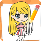 Comment Dessiner Filles Chibi icône