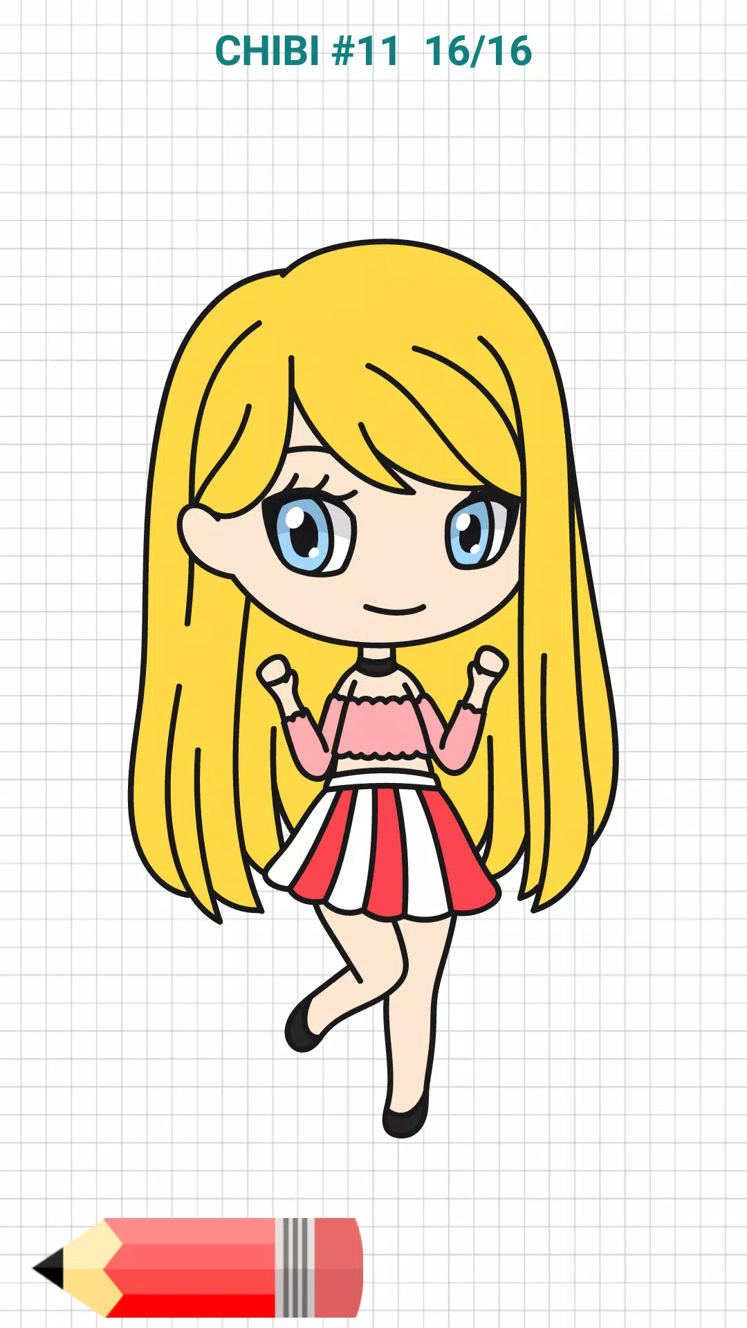 Download do APK de Como desenhar uma menina Chibi Kawaii para Android