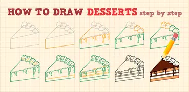 Como Desenhar Desserts