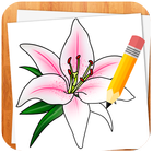 How to Draw Flowers आइकन