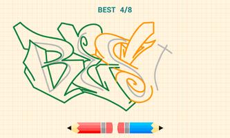 Cómo Dibujar Graffitis captura de pantalla 3