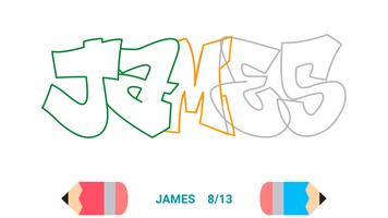 Draw Graffiti - Name Creator ภาพหน้าจอ 2