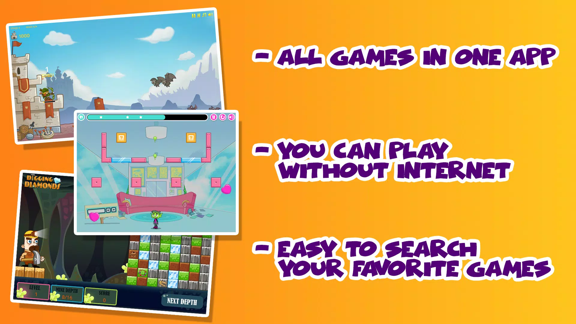 Flash Games Box: 1000+ Crazy Games On One App Download