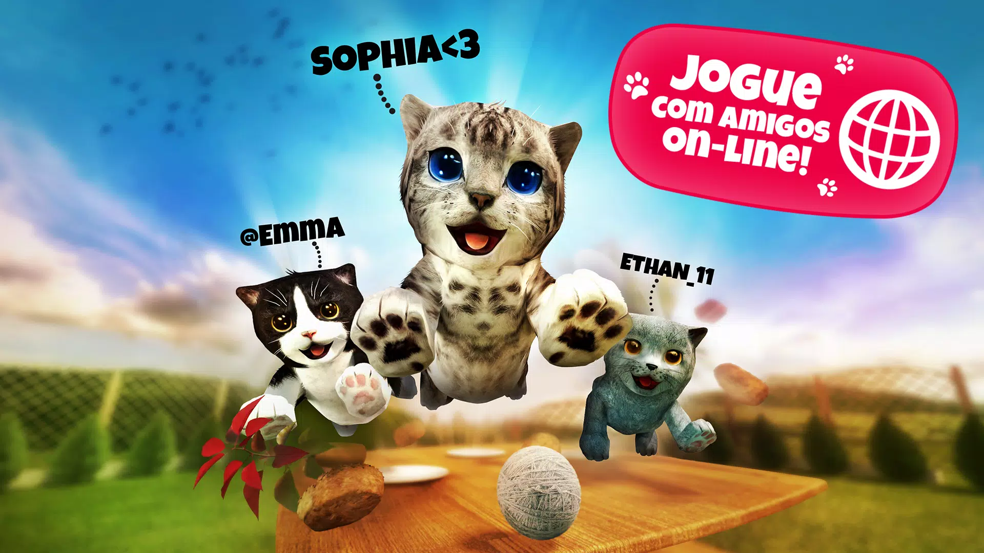 Jogos de gato simulador de gato gatinho versão móvel andróide iOS