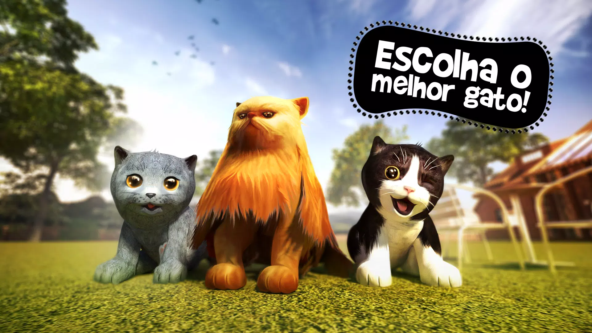 simulador de gato na fazenda versão móvel andróide iOS apk baixar