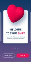 SWIFT SHIFT الملصق
