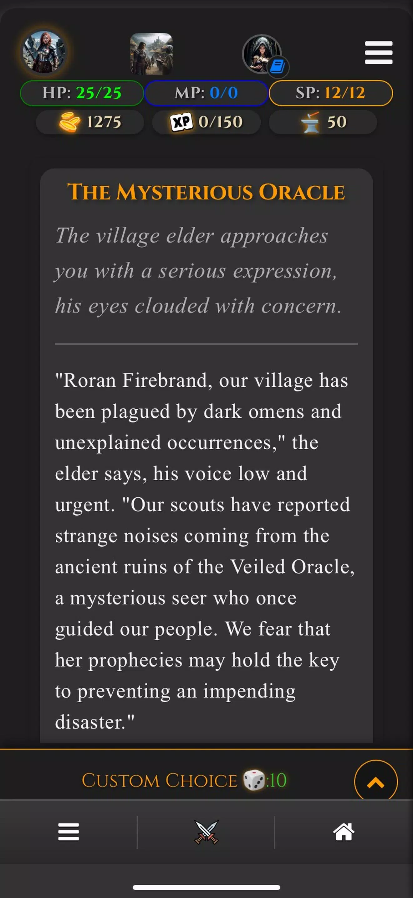 诸界安魂曲: 故事: AI RPG