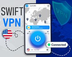 Swift VPN الملصق
