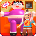 ”Crazy Grandmas house Cookie Swirl Obby Adventure