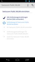 Swisscom Public WLAN ポスター