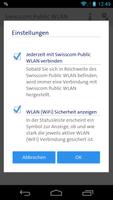 Swisscom Public WLAN تصوير الشاشة 2