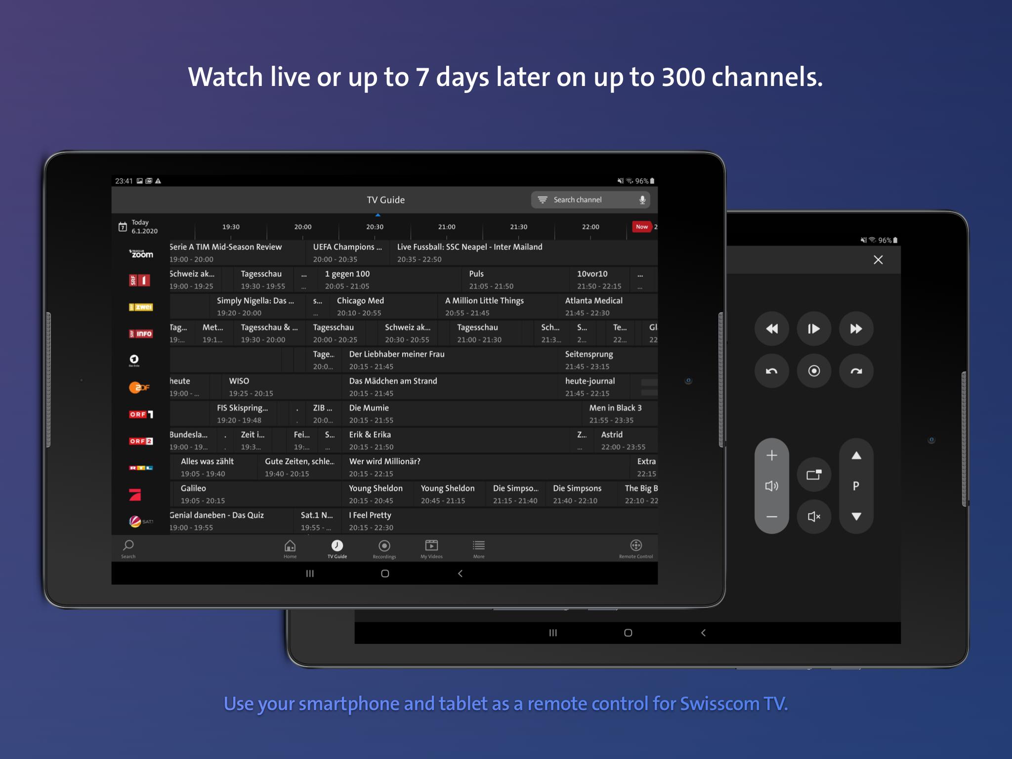 SWISSCOM TV SCARICARE