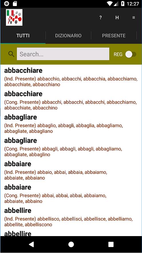 SCARICA ITALIAN VERB CONJUGATIONS