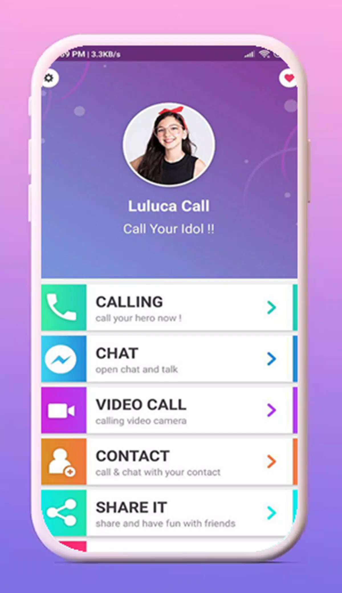 Chat With Crescendo com Luluca - Prank APK voor Android Download