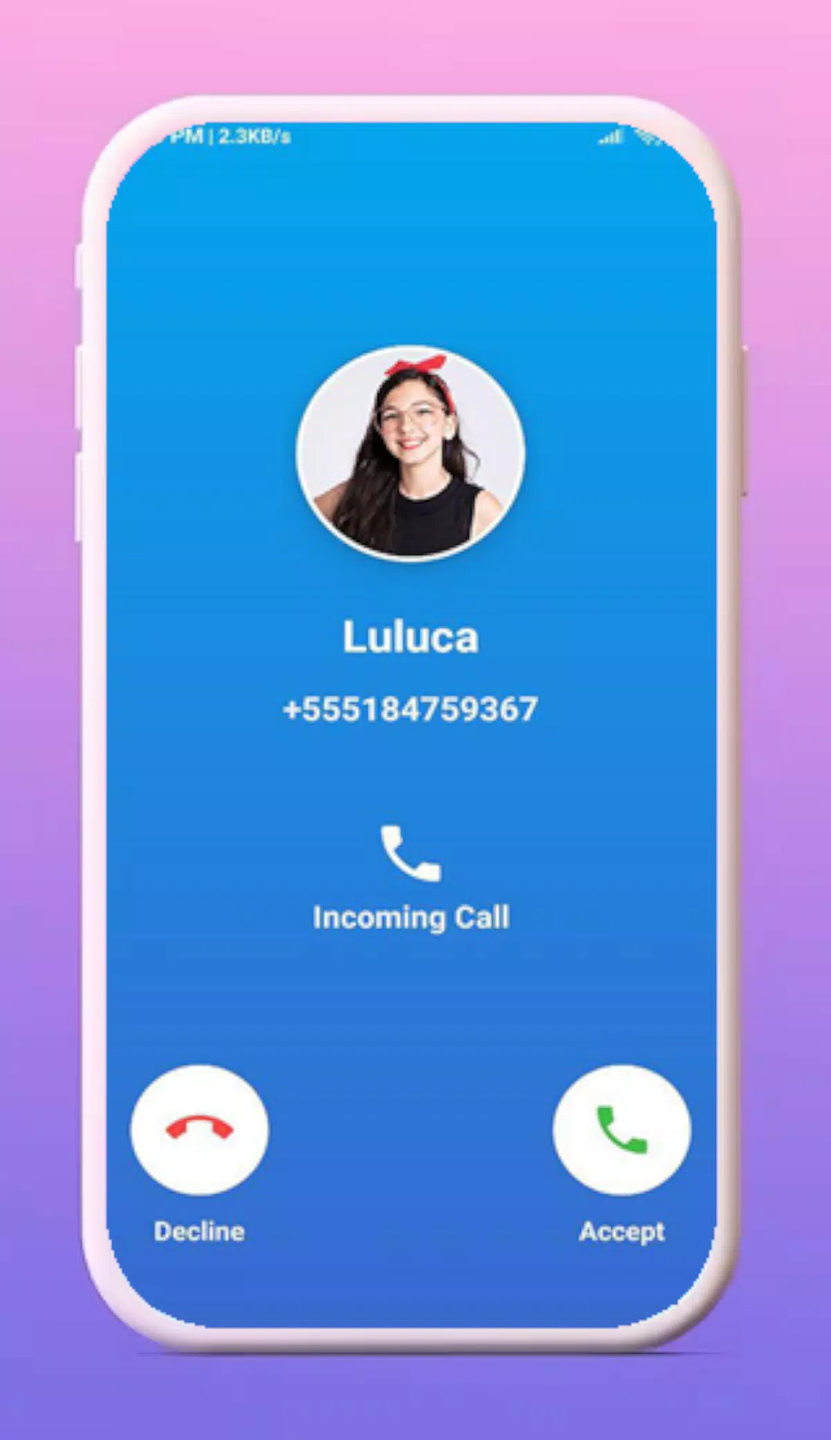 Chat With Crescendo com Luluca - Prank APK voor Android Download