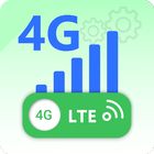 Commutateur 4G LTE uniquement icône