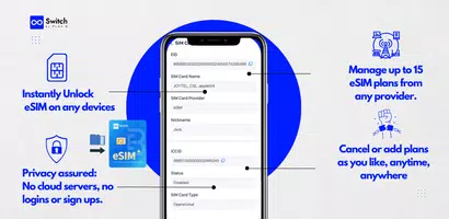 Switch eSIM โปสเตอร์
