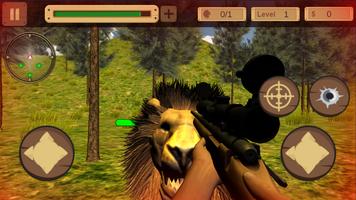 Animal Sniper Hunting : Lion Hunter syot layar 1