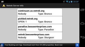 Netrek Server Info screenshot 1