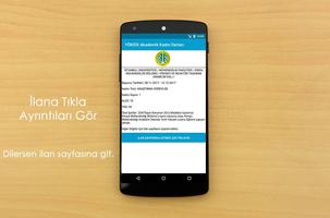 YÖKSİS Akademik Kadro İlanları screenshot 3