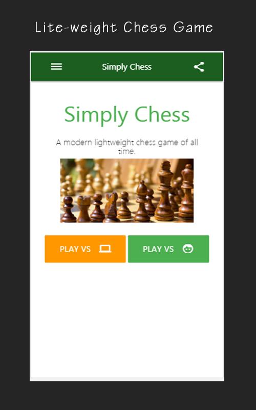 Simply Chess. Приложение simply fi