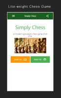 Simply Chess Game Lite पोस्टर