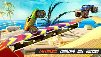 Extreme Monster Truck Offroad Hill Drive syot layar 2