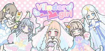 Vlinder Girl: 着せ替え ゲームキャラメーカー