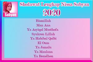 Nissa Sabyan 2021 - Sholawat & Lirik Offline Screenshot 1