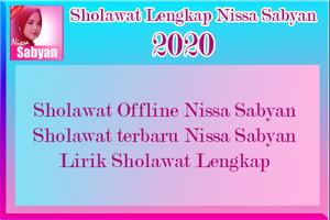 Nissa Sabyan 2021 - Sholawat & Lirik Offline تصوير الشاشة 2