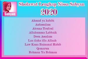 Nissa Sabyan 2021 - Sholawat & Lirik Offline تصوير الشاشة 3