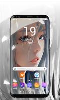 Anime Girl Wallpapers تصوير الشاشة 3