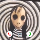 momo scary video call-icoon