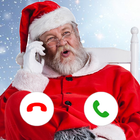 Fake Video Call Santa`s أيقونة
