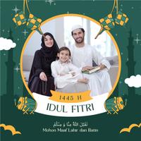 Frame Ucapan Idul Fitri 2024 截圖 1