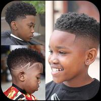 Black Boy Haircuts Affiche