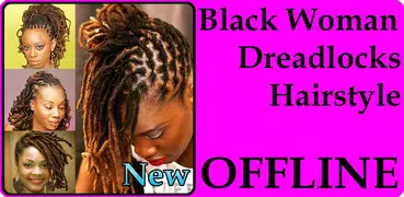 Black Woman Dreadlocks Hairstyle