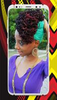 Black Woman Dreadlocks Hairstyle ภาพหน้าจอ 1