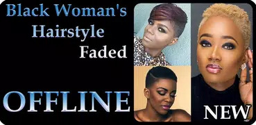 Black Woman Hairstyle Faded