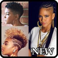Black Woman Hairstyle Faded スクリーンショット 3