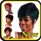 Black Women Short Haircut ไอคอน